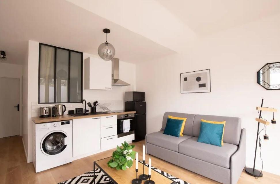 Appartement Lumineux Proche Parc De La Villette Parijs Buitenkant foto