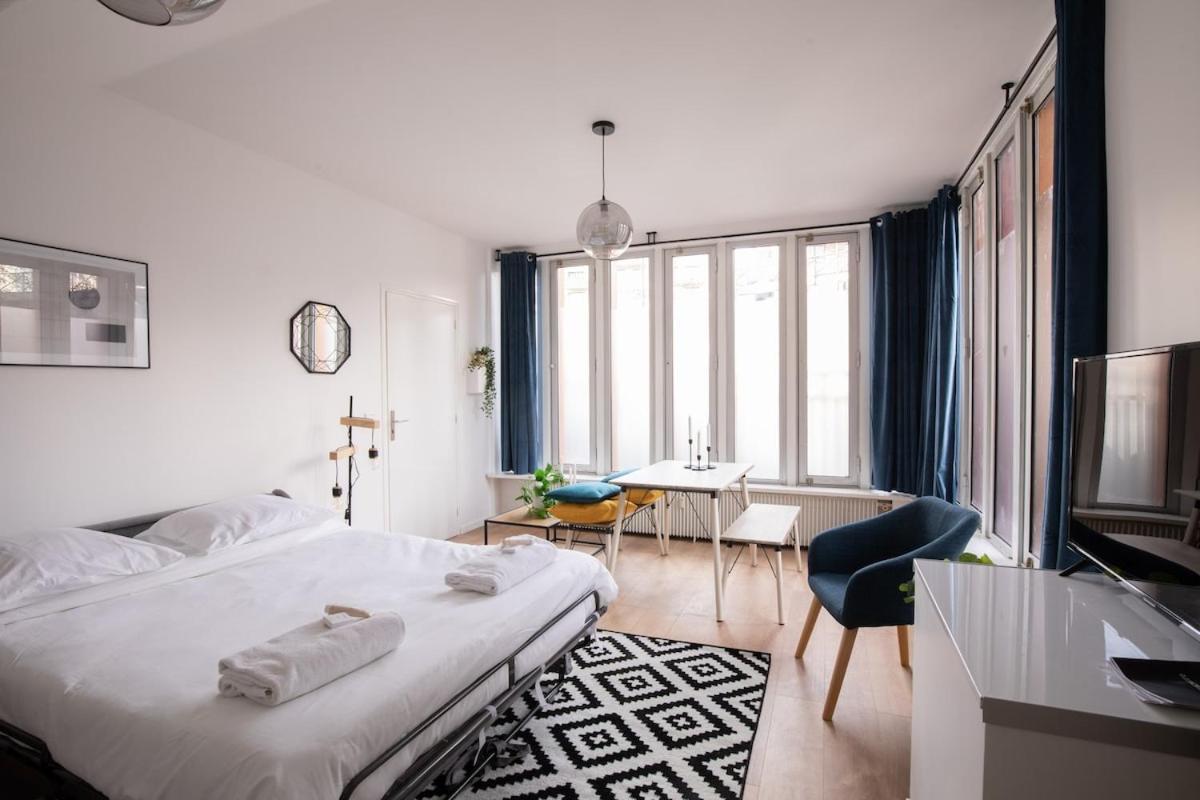 Appartement Lumineux Proche Parc De La Villette Parijs Buitenkant foto