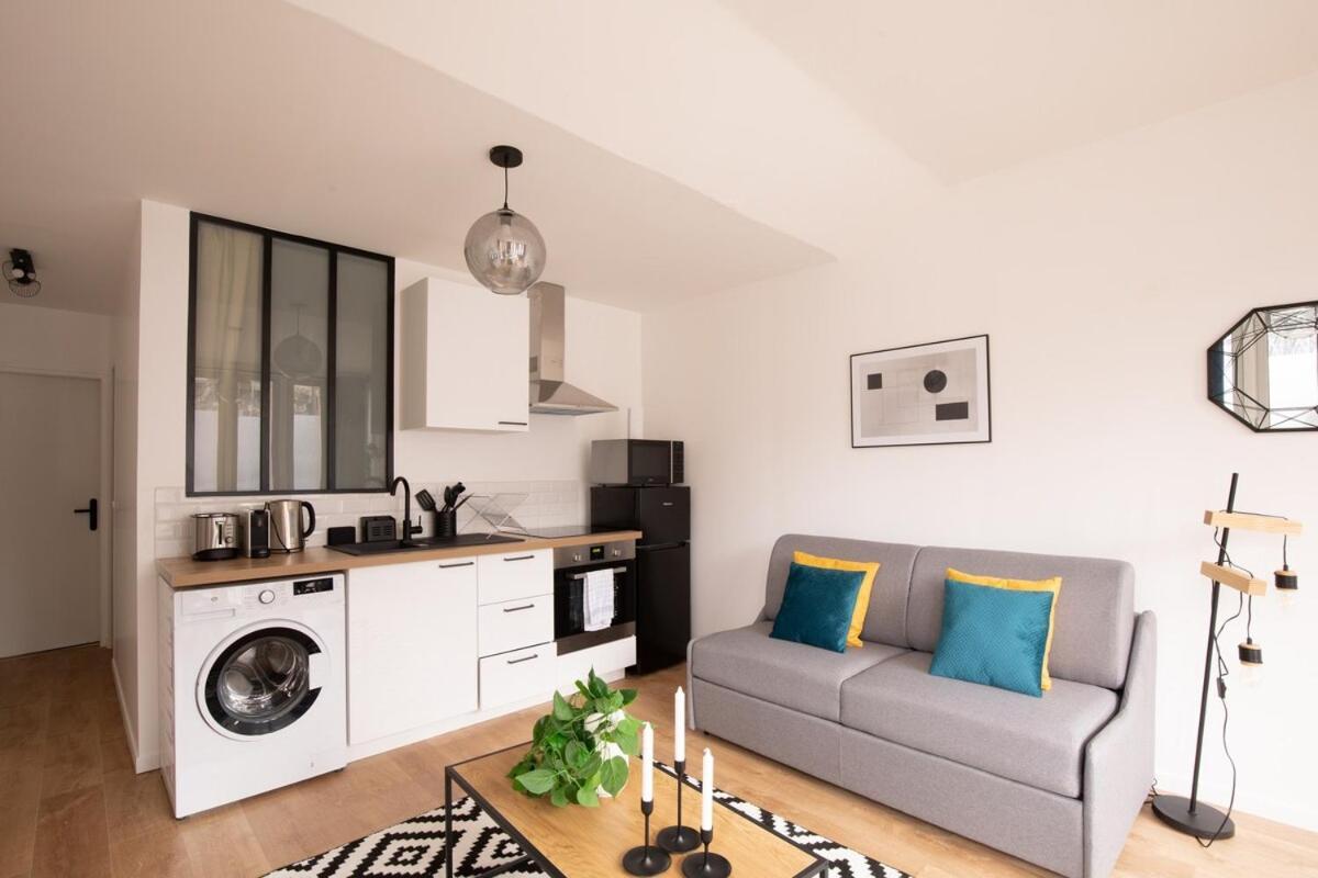 Appartement Lumineux Proche Parc De La Villette Parijs Buitenkant foto