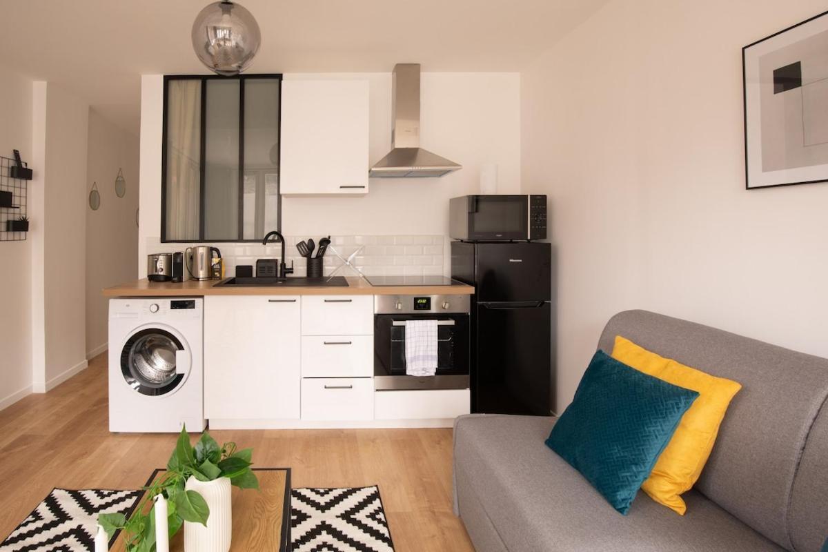 Appartement Lumineux Proche Parc De La Villette Parijs Buitenkant foto